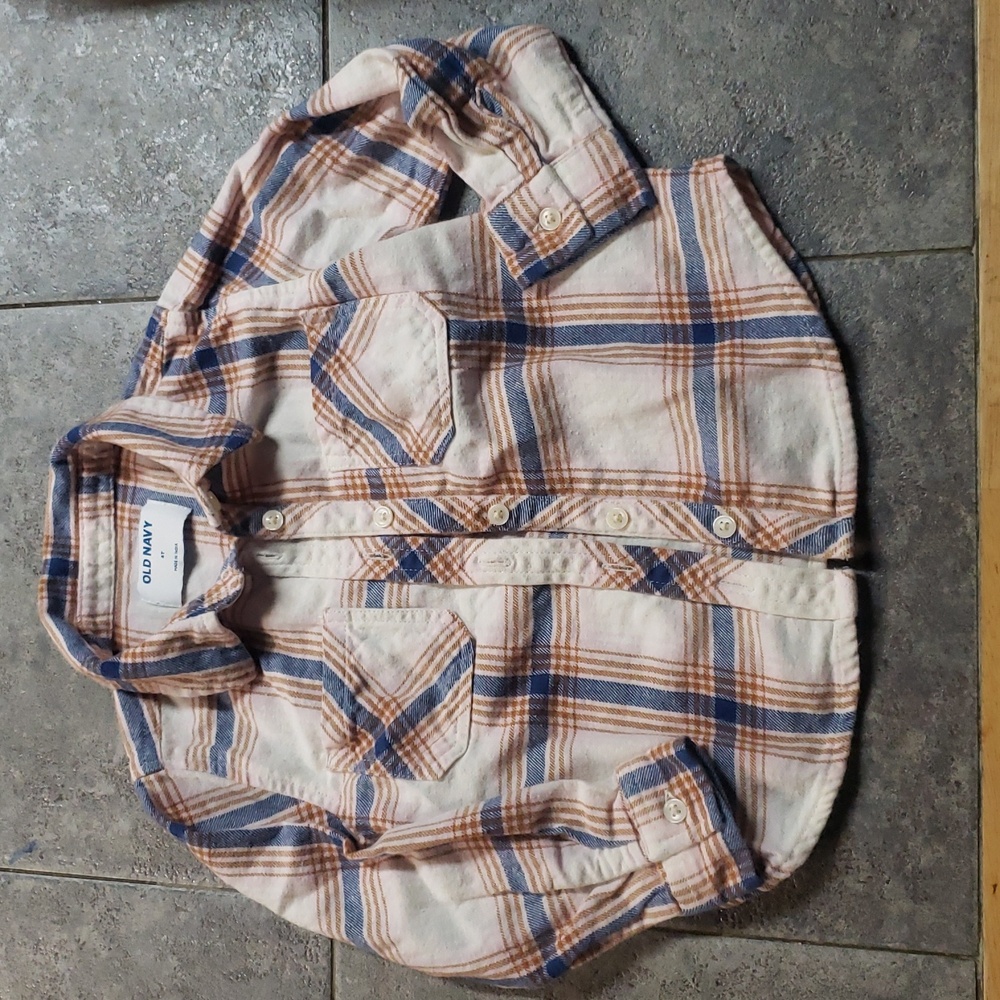 Plaid Toddler Top